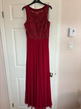 Red Evening Gown